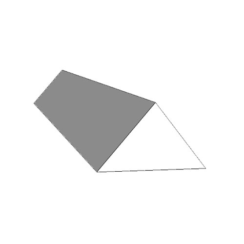 FP29 45° Spinal Wedge - Plain Foam