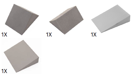 FP63Z Triangle Set - Wipeable Cover
